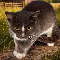 Thumbnail photo of Porch cat 2 #1