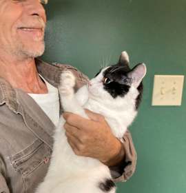 Photo of Mervin bonded with Marla