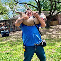 Thumbnail photo of Speckles Pocket Sized Smiling Pittie Girl #3