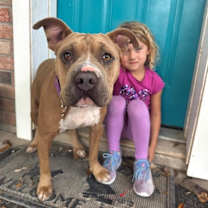 Thumbnail photo of Toby Wiggles with Joy #3