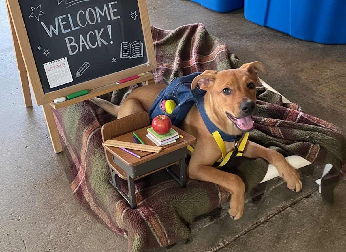 WAVEY - German Shepherd Dog / Boxer for adoption in New Haven