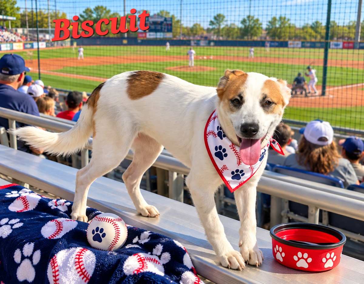 BISCUIT - Boxer / Australian Shepherd available for adoption