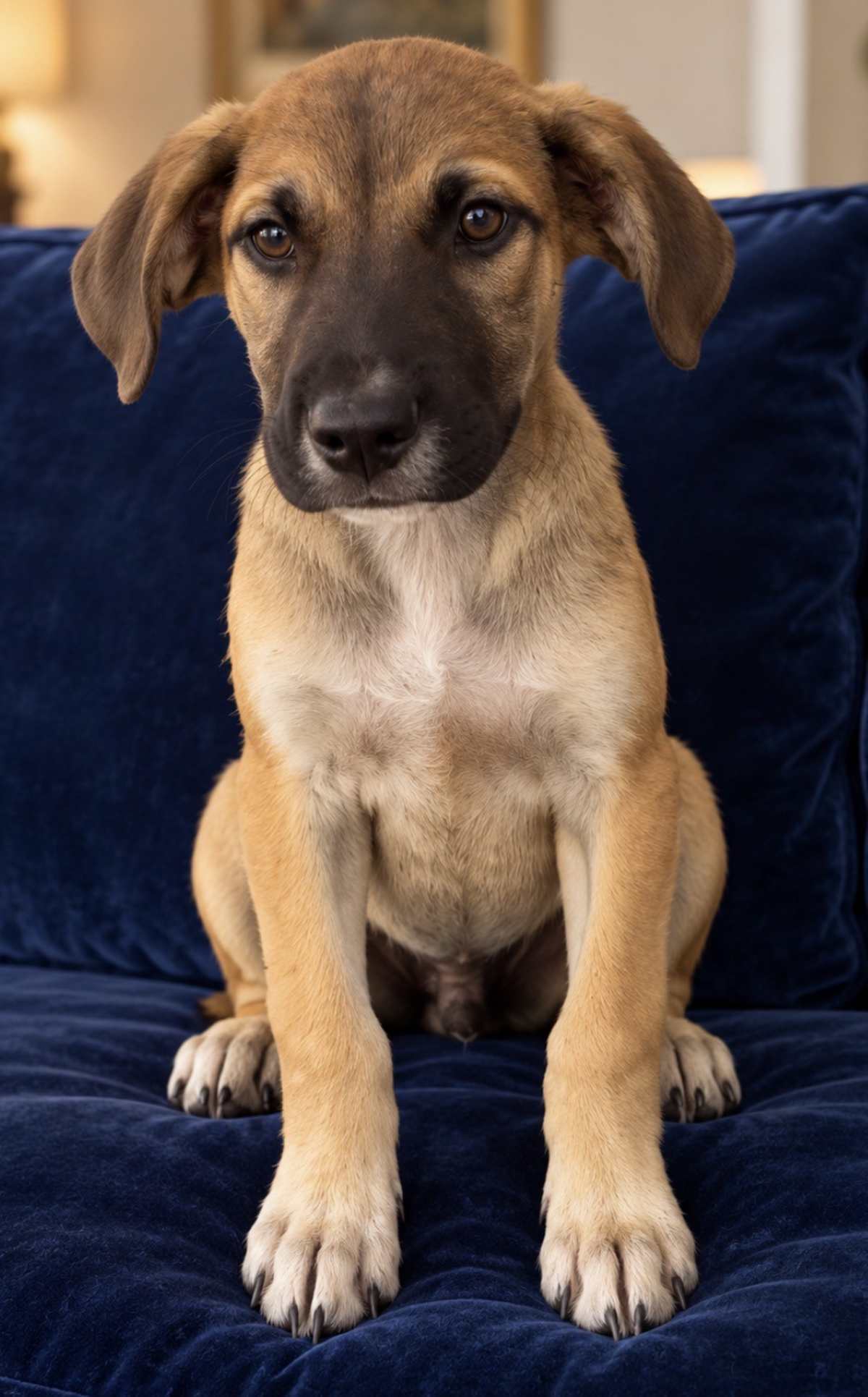 BONFIRE BOO - Boxer / Beagle available for adoption